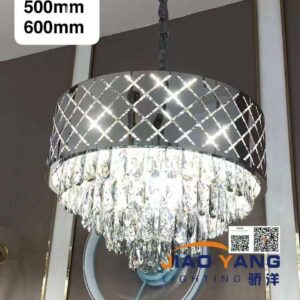 marie silver chandelier e27