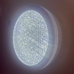 led surface lamp 25+25 white body warm+white